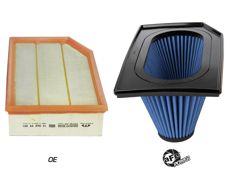 aFe Magnum FLOW PRO 5R Inverted Air Filter 18-19 Jeep Wrangler (JL) I4-2.0L(t) / V6-3.6 - Blais Performance Parts