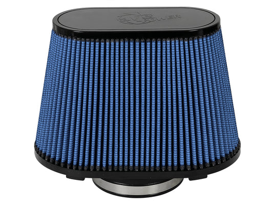 aFe MagnumFLOW Intake Replacement Air Filter w/Pro 5R Media 5in F / 11x6.5in B / 8.5x4in T / 7.5in H - Blais Performance Parts