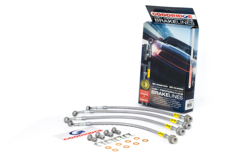 Goodridge 88-92 Corvette Brake Lines (All Models) - Blais Performance Parts