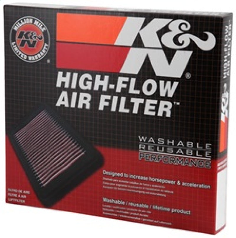 K&N Replacement Air Filter - 10.625in O/S L x 7.625in O/S W x .688in H for Arctic Cat - Blais Performance Parts