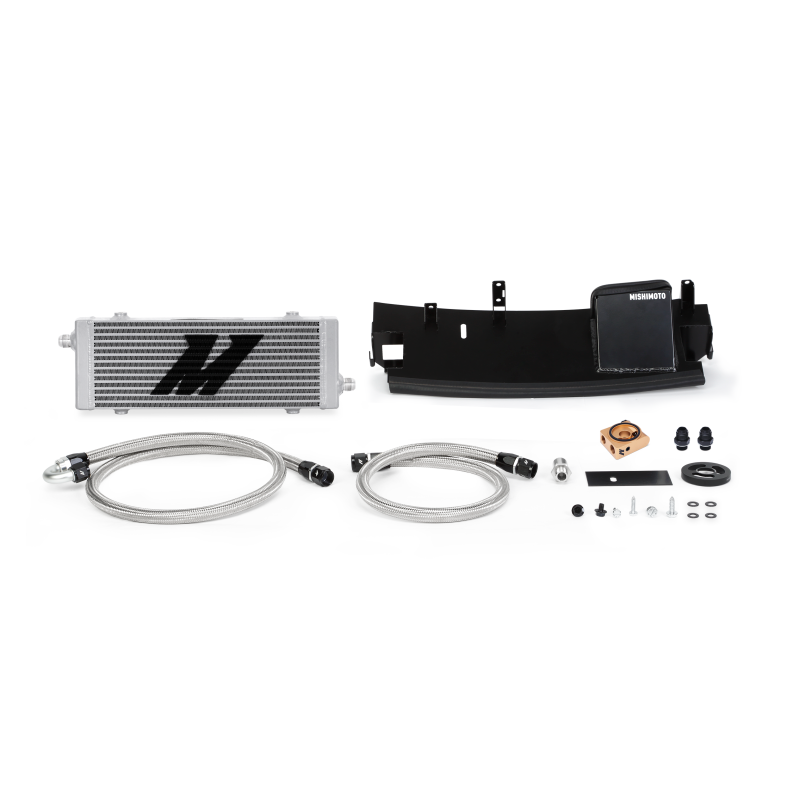 Mishimoto 2016+ Ford Focus RS Thermostatic Oil Cooler Kit - Silver - Blais Performance Parts