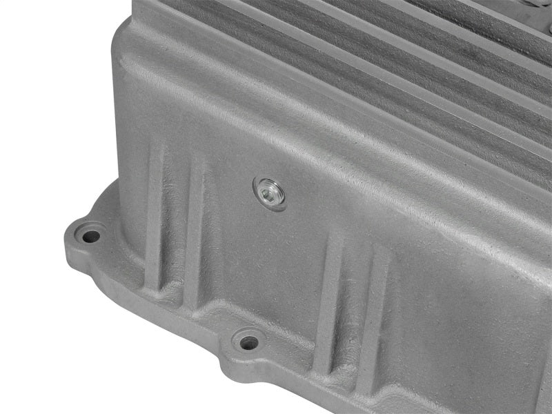 afe Transmission Pan (Raw); Ford Trucks 6R140 11-14 V8-6.7L (td) - Blais Performance Parts