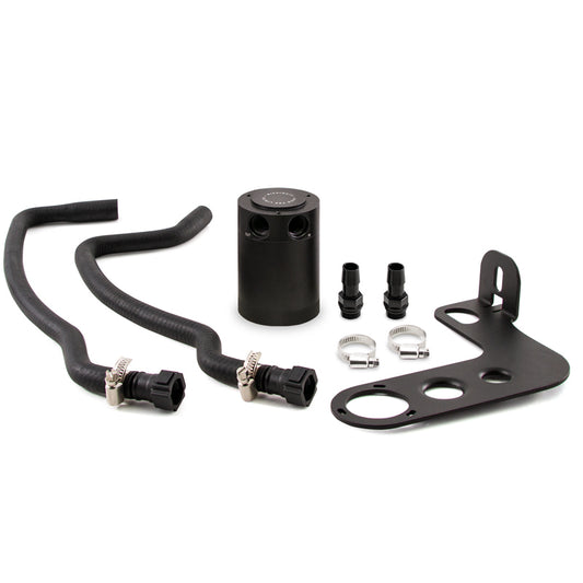 Mishimoto 10-15 Chevrolet Camaro SS Baffled Oil Catch Can Kit - Black - Blais Performance Parts