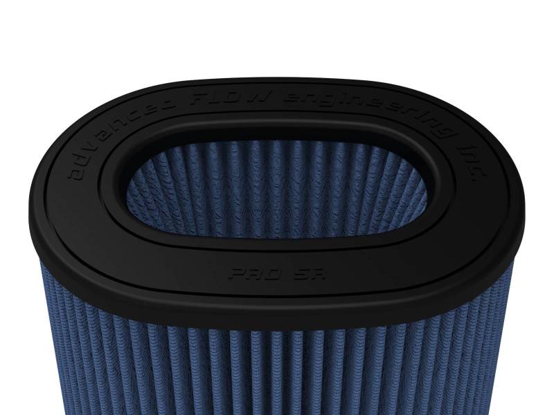 aFe MagnumFLOW Pro 5R Air Filter (6-3/4 x 4-3/4)in F x (8-1/2 x 6-1/2)in B x (7-1/4 x 5)in T - Blais Performance Parts