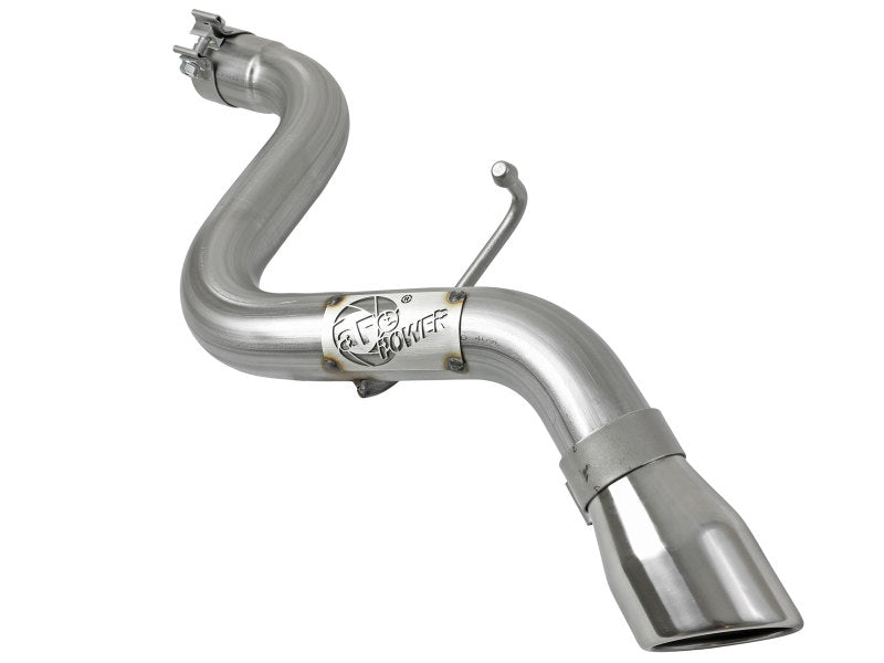 aFe MACH Force-Xp Axle-Back Exhaust System w/Polished Tip 18-20 Jeep Wrangler L4-2.0T / V6-3.6L - Blais Performance Parts