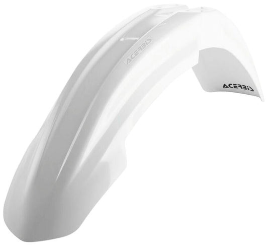 Acerbis 06-14 Yamaha YZ/ YZF/ WRF Front Fender - White - Blais Performance Parts