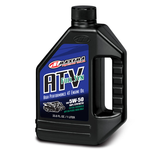 Maxima ATV Full Synthetic 5W-50 -1 liter - Blais Performance Parts