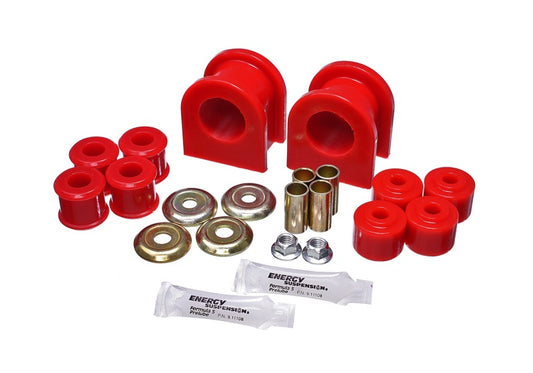 Energy Suspension 89-11 Ford F53 Motorhome Red 36mm Rear Sway Bar Bushing Set - Blais Performance Parts