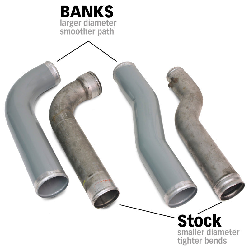 Banks 07-09 Ram 6.7L Diesel Boost Tube System - Blais Performance Parts