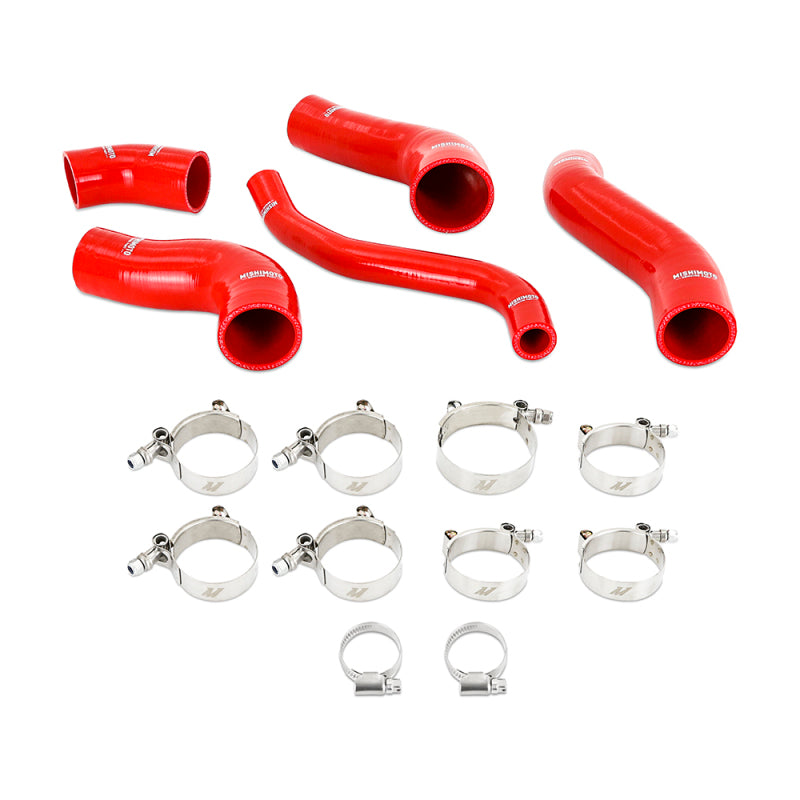 Mishimoto 13-17 Hyundai Veloster Turbo Silicone Intercooler Hose Kit - Red - Blais Performance Parts