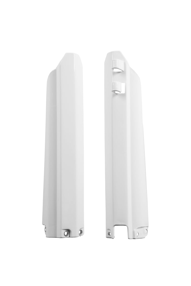 Acerbis 96-04 Yamaha YZ/ 00-04 YZF Lower Fork Cover Set - White - Blais Performance Parts