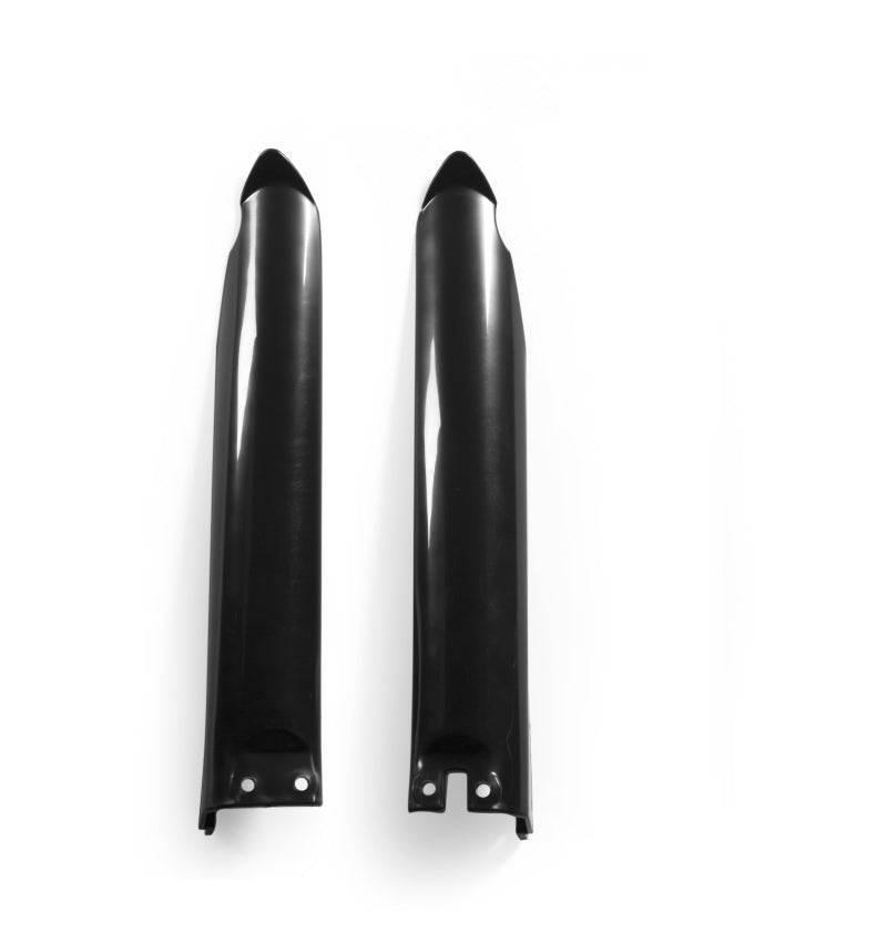 Acerbis 94-03 Kawasaki KX125/250/500 Lower Fork Cover Set - Black - Blais Performance Parts