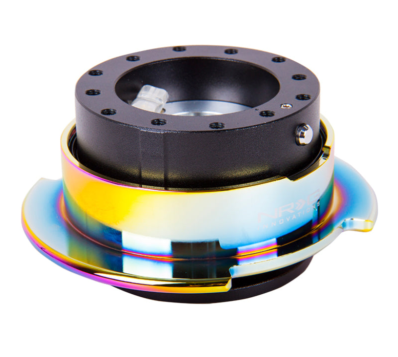 NRG Quick Release Gen 2.5 - Black Body / Neochrome Ring - Blais Performance Parts