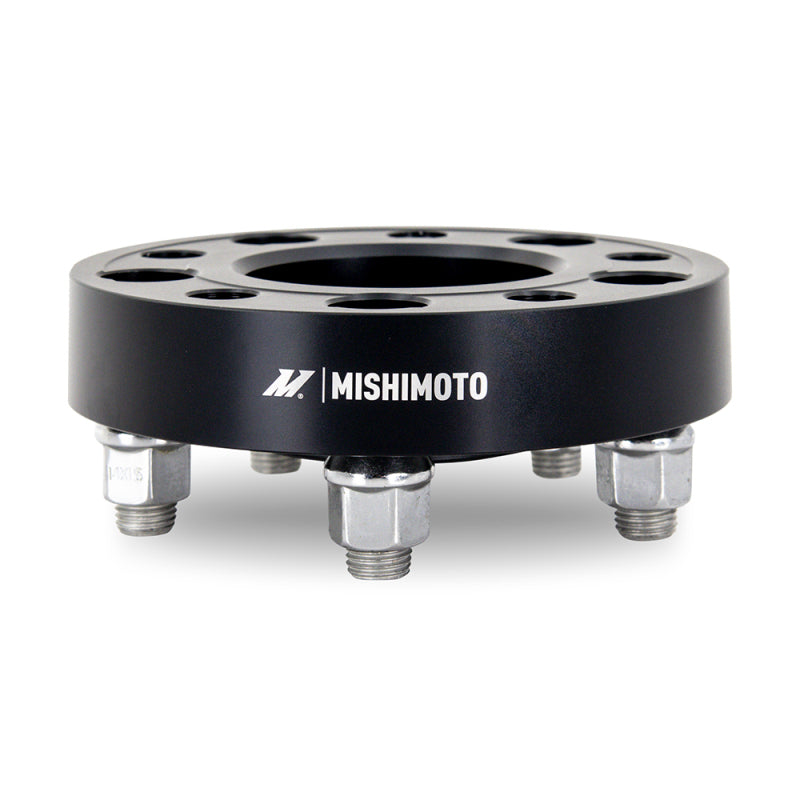 Mishimoto Wheel Spacers - 5x100 - 56.1 - 25 - M12 - Black - Blais Performance Parts