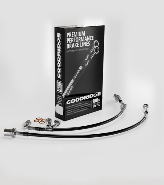 Goodridge 90-01 Subaru Legacy Stainless Steel Front Brake Lines