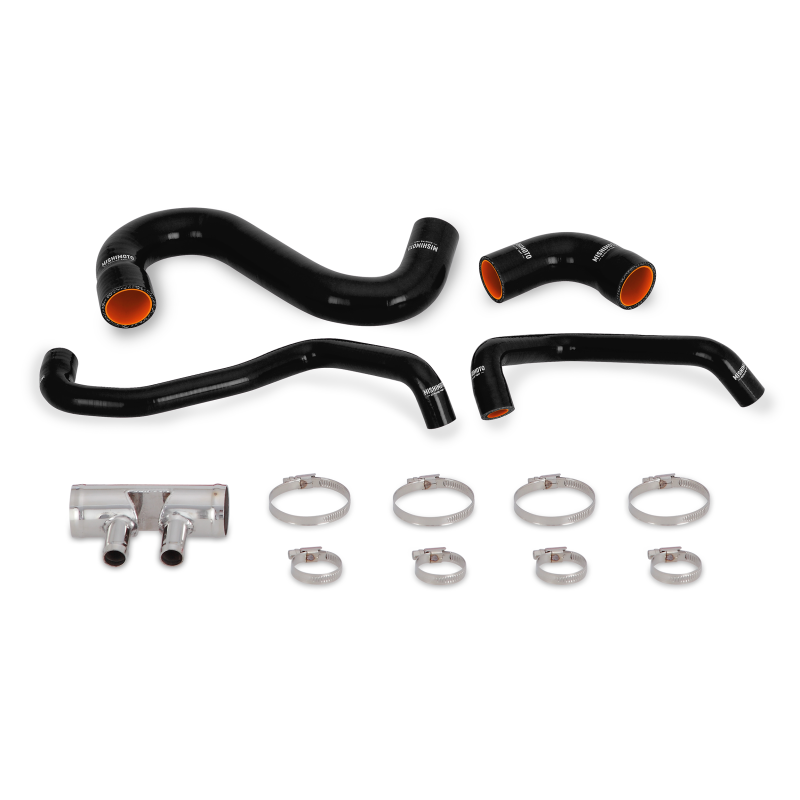 Mishimoto 2015+ Ford Mustang GT Silicone Lower Radiator Hose - Black - Blais Performance Parts