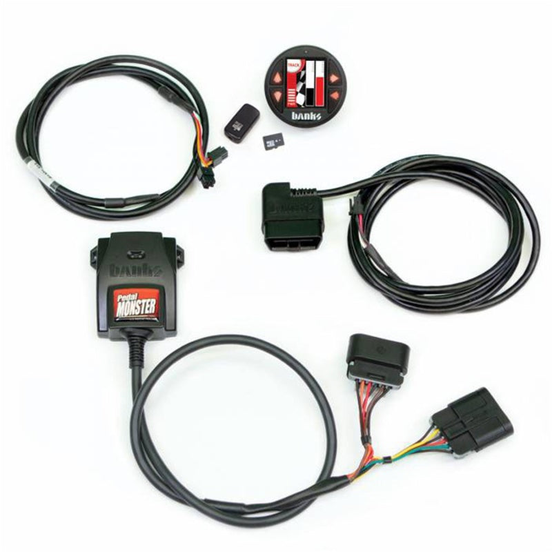 Banks Power Pedal Monster Kit w/iDash 1.8 DataMonster - TE Connectivity MT2 - 6 Way - Blais Performance Parts