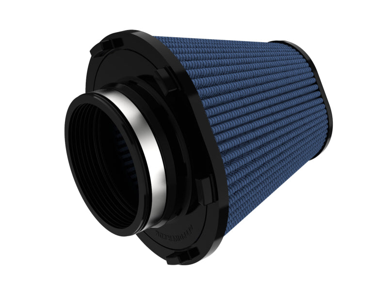 aFe MagnumFORCE Intake Replace Air Filter w/Pro5R Med 4in F x 7.75x6.5in B x 4.75x3.5in T x 7in H - Blais Performance Parts