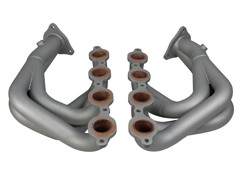 aFe Twisted 304SS Header 2020 Chevy Corvette (C8) 6.2L V8 - Titanium Ceramic Coated - Blais Performance Parts