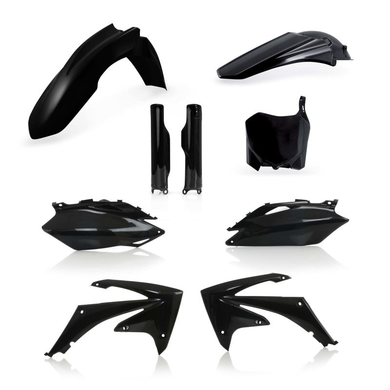 Acerbis 09-13 Honda CRF250R/ CRF450R Full Plastic Kit - Black - Blais Performance Parts