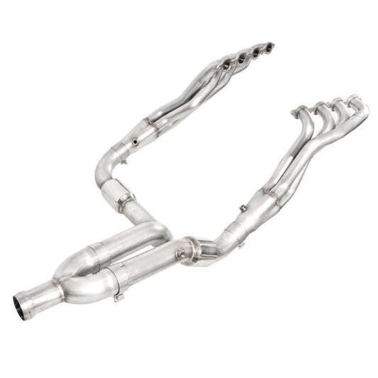 Stainless Works 2014-16 Chevy Silverado/GMC Sierra Headers High-Flow Cats Factory Connection - Blais Performance Parts