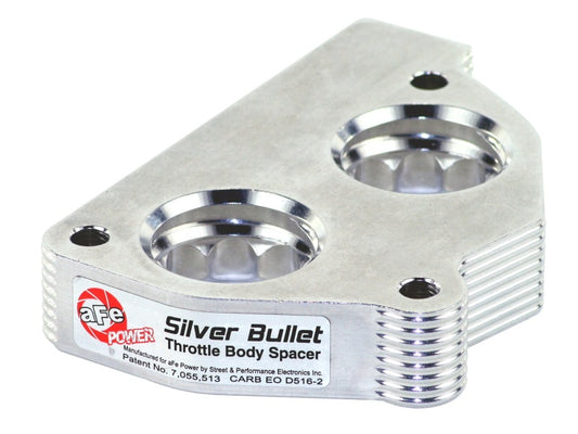 aFe Silver Bullet Throttle Body Spacers TBS GM C/K 1500/2500/3500 87-95 V6-4.3L V8-5.0/5.7L - Blais Performance Parts