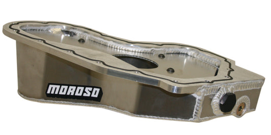 Moroso Lotus/Toyota 2GR-FE/Z Road Race Baffled Wet Sump 6.25qt Stock Depth Aluminum Oil Pan - Blais Performance Parts