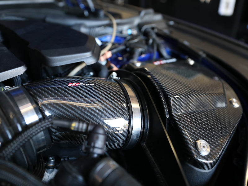 aFe Momentum Black Series Carbon Fiber Pro 5R Air Intake System BMW M5 (F90) 18-19 - Blais Performance Parts