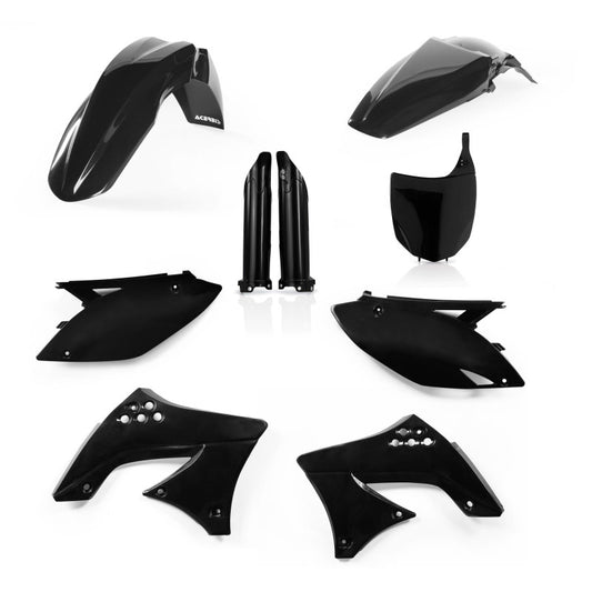 Acerbis 09-11 Kawasaki KX450F Full Plastic Kit - Black - Blais Performance Parts