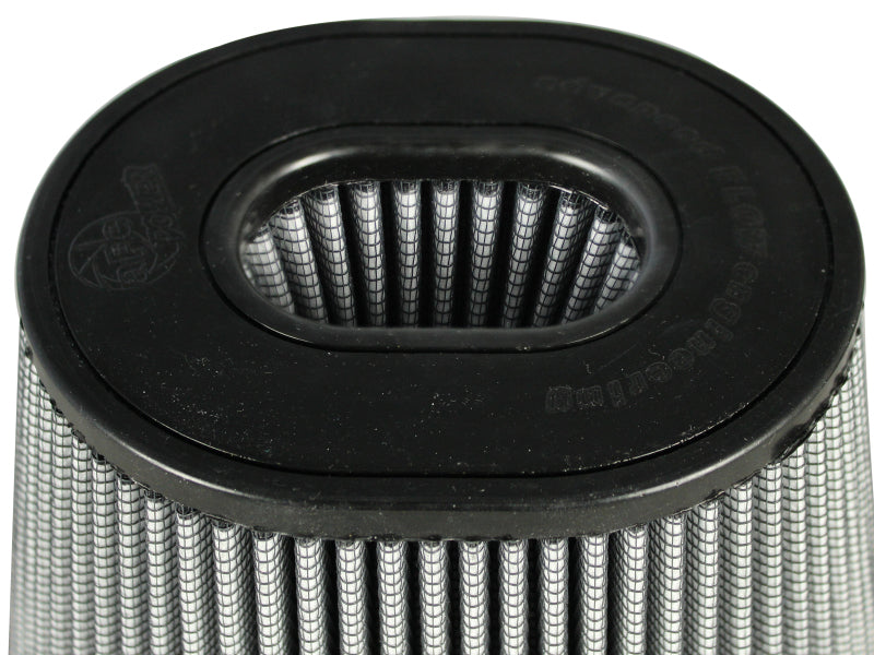 aFe MagnumFLOW Pro Dry S Air Filters 4F x (9x6-1/2)B x (6-3/4x5-1/2)T (INV) x 6-1/8 H in - Blais Performance Parts