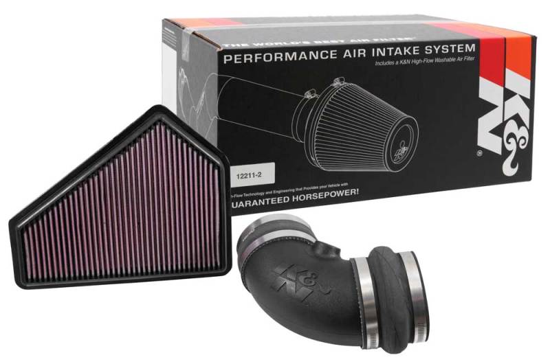 K&N 09-15 Cadillac CTS-V V8 6.2L F/I 57 Series FIPK Performance Intake Kit - Blais Performance Parts