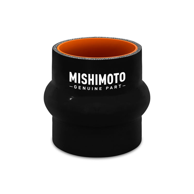 Mishimoto 4in. Hump Hose Silicone Coupler - Black - Blais Performance Parts