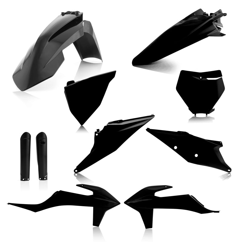 Acerbis 19-22 KTM 125-450 SX/ SX-F/ XC-F/ XC/ XC-tpi Full Plastic Kit - Black - Blais Performance Parts