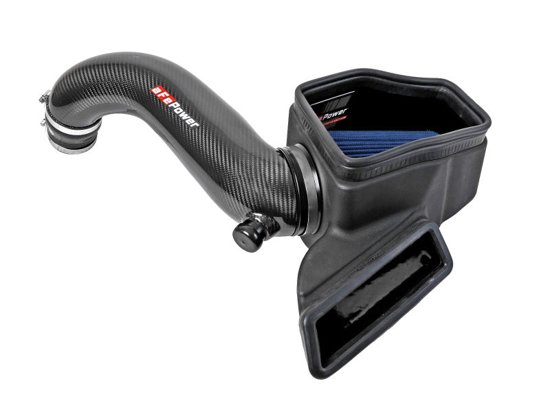 aFe 15-19 VW Golf R (MKVII) L4-2.0L (t) Track Series Carbon Fiber Intake System w/ Pro 5R Filter - Blais Performance Parts