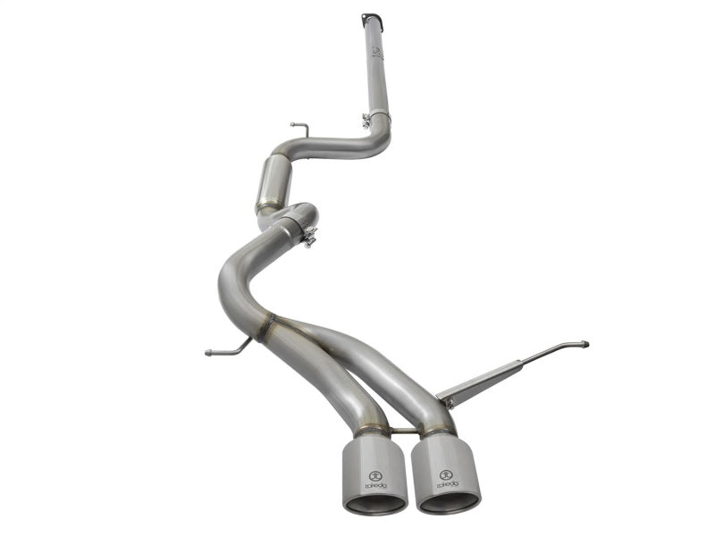 aFe POWER Takeda 3in 304 SS Cat-Back Exhaust w/ Polished Tips 13-17 Ford Focus ST L4-2.0L (t) - Blais Performance Parts