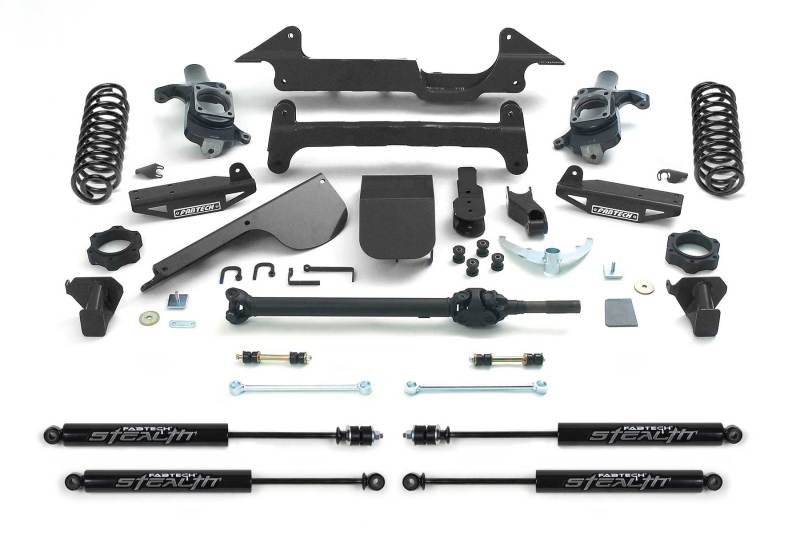 Fabtech 03-08 Hummer H2 Suv/Sut 4WD w/Rr Coil Springs 6in Perf Sys w/Stealth - Blais Performance Parts