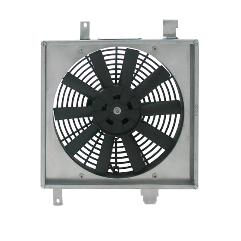 Mishimoto 22x18x3.5 Dual Pass Race Radiator Aluminum Fan Shroud Kit - Blais Performance Parts