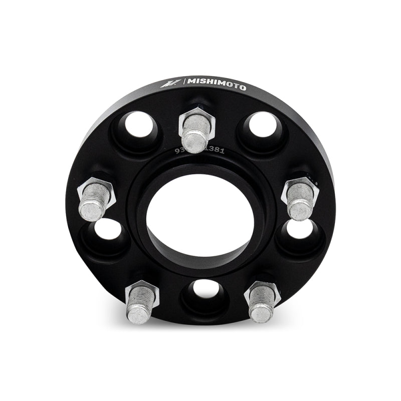 Mishimoto Wheel Spacers - 5x114.3 - 60.1 - 15 - M12 - Black - Blais Performance Parts