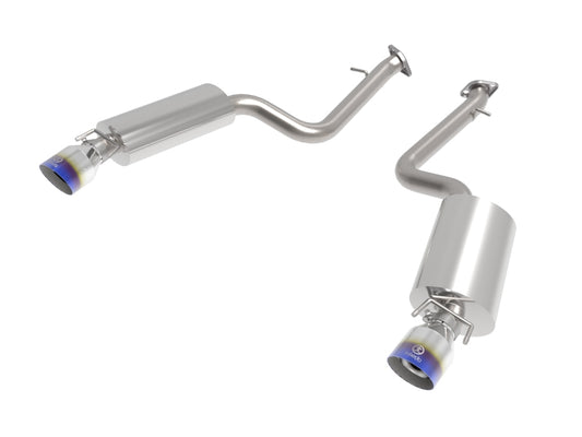 aFe Lexus IS350 14-22 V6-3.5L Takeda Axle-Back Exhaust System- Blue Tip - Blais Performance Parts