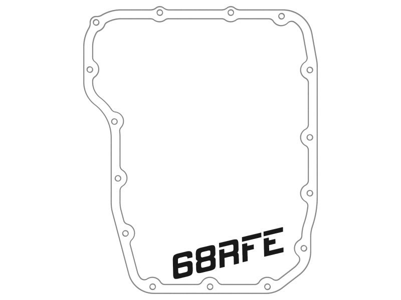 aFe Transmission Pan (Black w/ Machined Fins) 13-19 Dodge Diesel Trucks L6-6.7L (td) - Blais Performance Parts