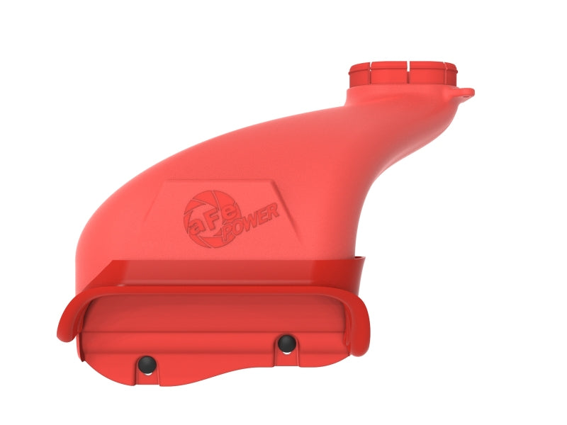 aFe Rapid Induction Dynamic Air Scoop 2021+ Ford F-150V6/V8 - Red - Blais Performance Parts