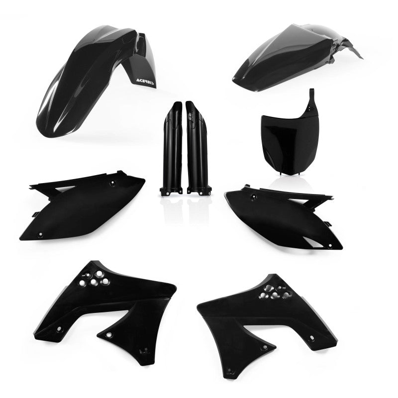 Acerbis 09-12 Kawasaki KX250F Full Plastic Kit - Black - Blais Performance Parts