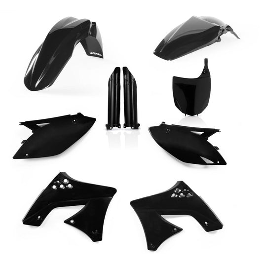 Acerbis 09-12 Kawasaki KX250F Full Plastic Kit - Black - Blais Performance Parts