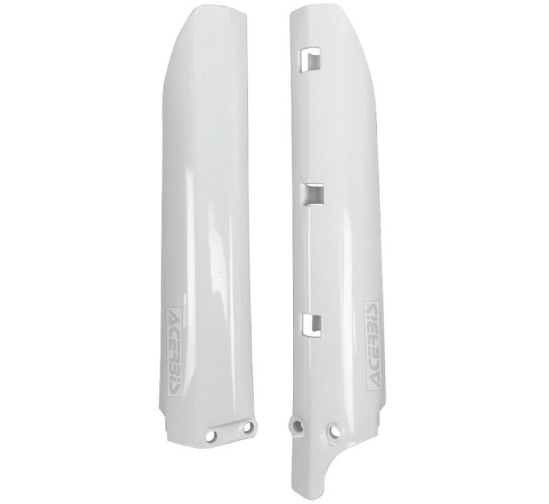 Acerbis 93-01 Yamaha YZ80/ 02-18 YZ85 Lower Fork Cover Set - White