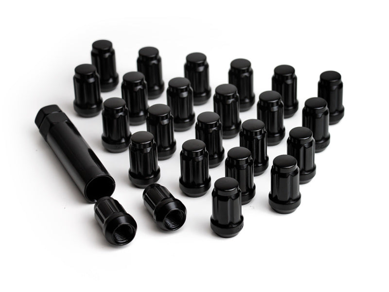 ICON Alloys Lug Nut Kit Black - 14x1.5 - 32 Lug Nuts w/ Key - Blais Performance Parts