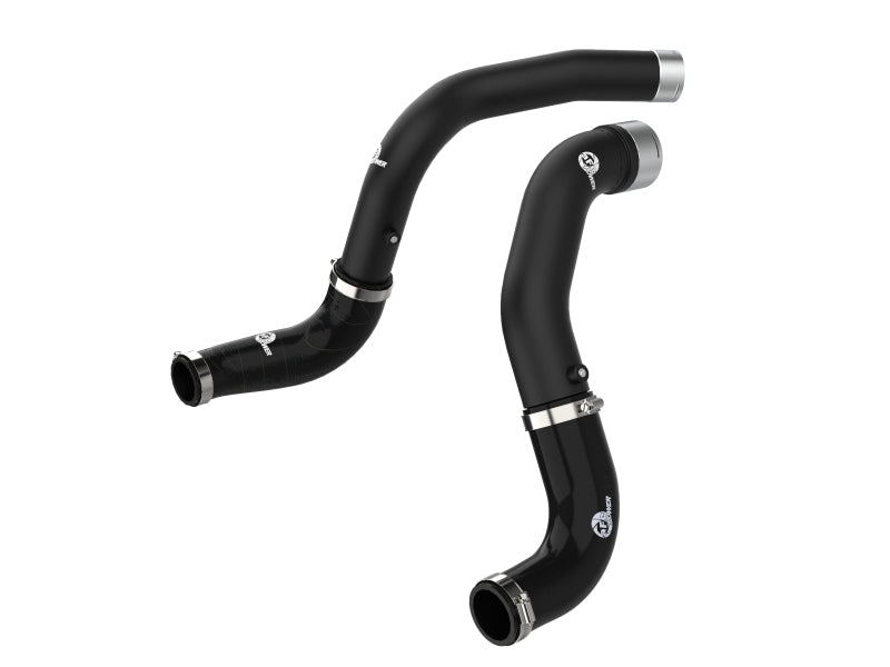 aFe BladeRunner Black 3in Intercooler Hot & Cold Side Pipe Kit 20-21 Jeep Wrangler V6-3.0L (td) - Blais Performance Parts