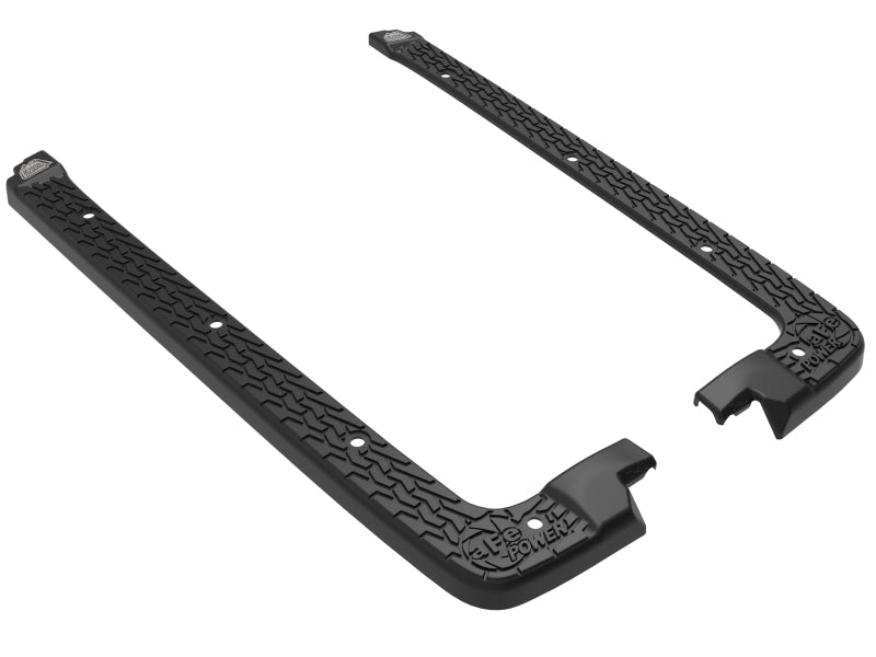 aFe 18-22 Jeep Wrangler JL (4-Door Models w/ 3-Piece Hard-Top Only) Terra Guard Tub Rail Covers - Blais Performance Parts