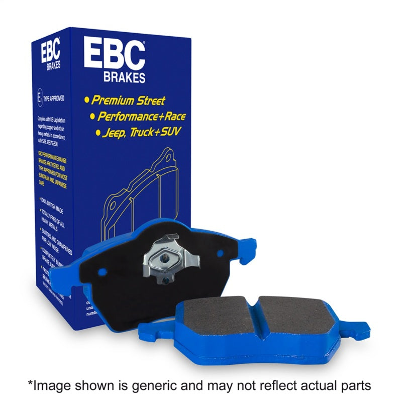 EBC 2016+ Mazda Miata MX-5 / 17-20 Fiat 124 Spider Bluestuff Front Brake Pads