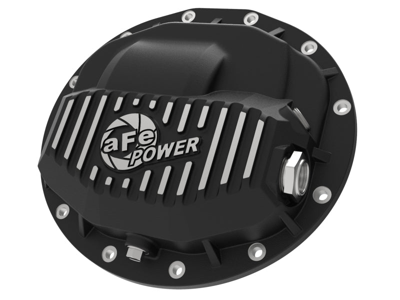 aFe Power Pro Series Rear Differential Cover Black w/ Machined Fins 13-18 RAM Diesel Trucks L6-6.7L - Blais Performance Parts