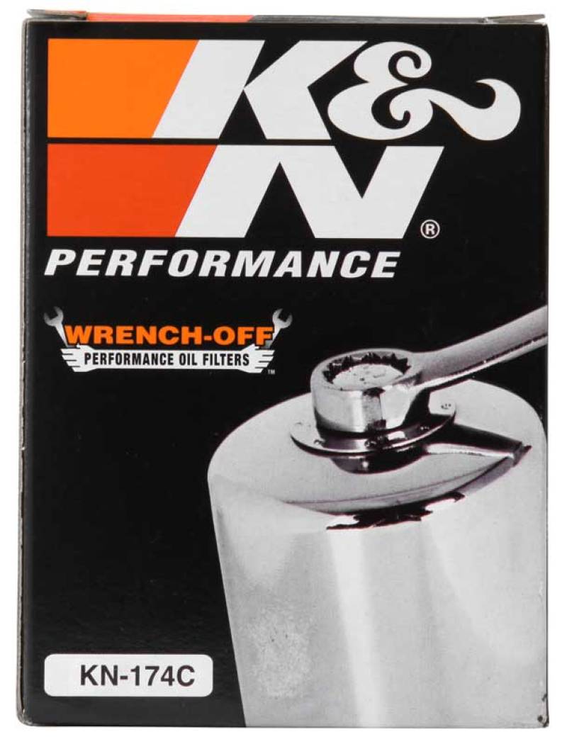 K&N Oil Filter 02-10 Harley Davidson VRSC 3in OD x 3.844in Height - Blais Performance Parts